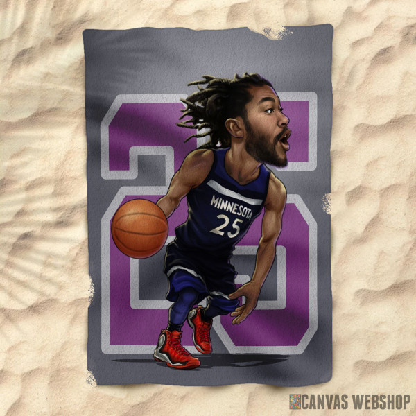 Peškir Karikatura Derrick Rose