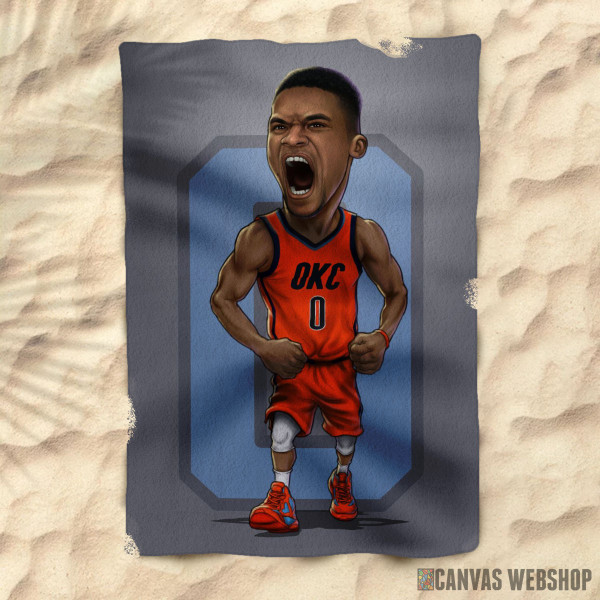 Peškir Karikatura Westbrook Peškir Karikatura Westbrook