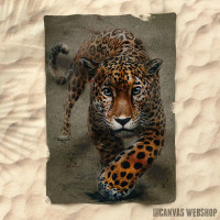 Peškir Leopard background