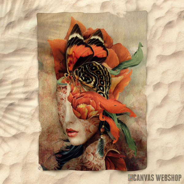 Peškir Leptiri u kosi