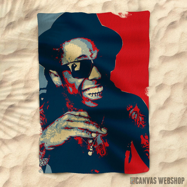 Peškir Lil Wayne pop art