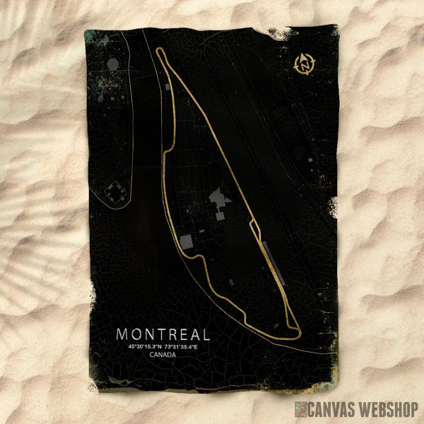 Peškir MONTREAL F1 staza