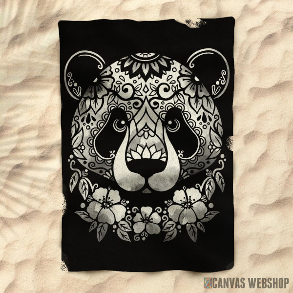 Peškir Mandala panda