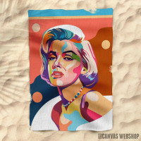 Peškir Marilyn Monroe minimal art