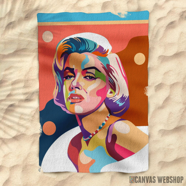Peškir Marilyn Monroe minimal art