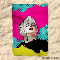 Peškir Merlin Monro pop art