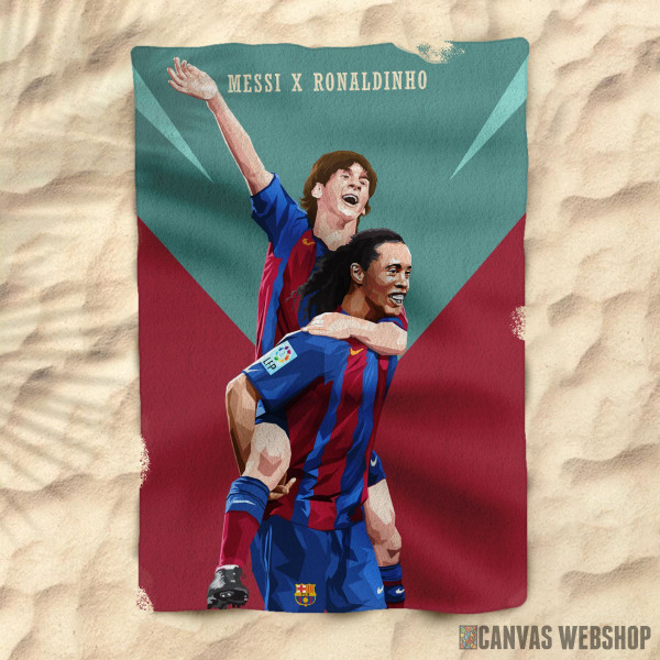 Peškir Messi Ronaldinho