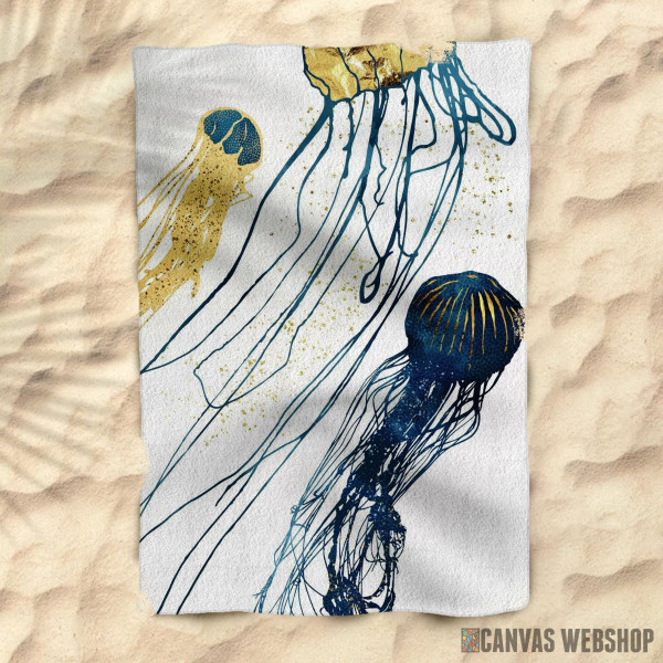 Peškir Metallic Jellyfish II