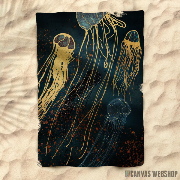 Peškir Metallic Jellyfish