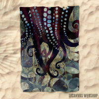 Peškir Metallic Ocean II