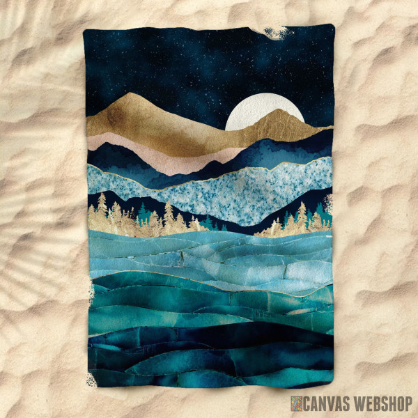 Peškir Midnight Ocean