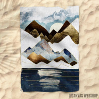 Peškir Minimal Abstract Mountains