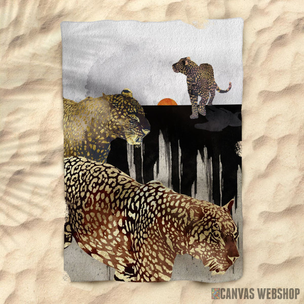Peškir Minimal Leopards
