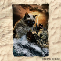 Peškir Monster Titan Cat Kraken 2