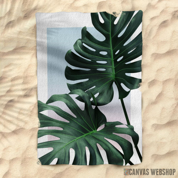 Peškir Monstera biljka