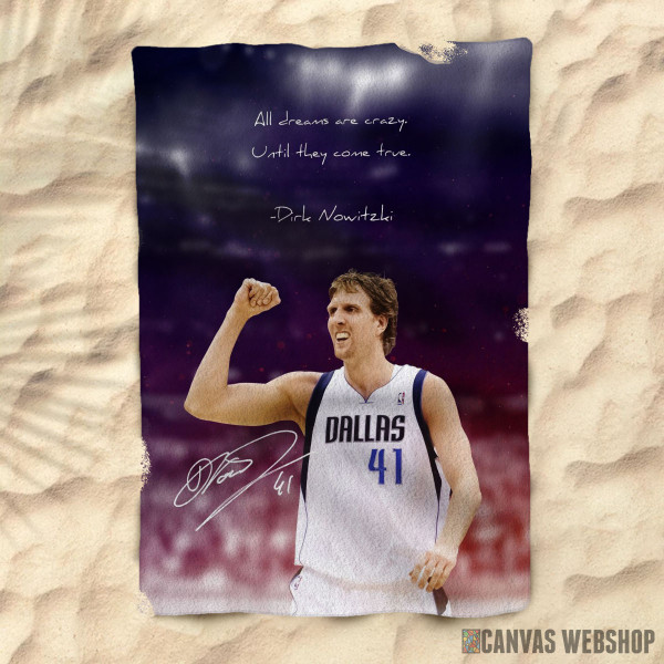 Peškir NBA Basketball Nowitzki