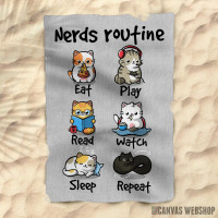 Peškir Nerds routine