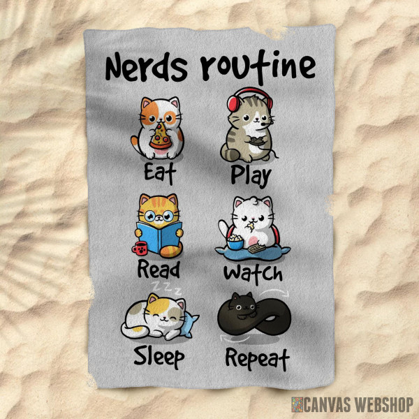 Peškir Nerds routine