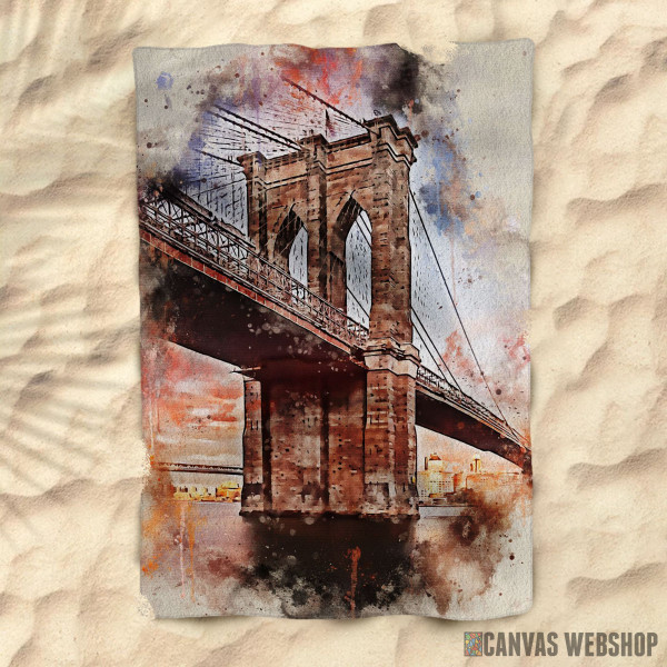 Peškir New York in Watercolor