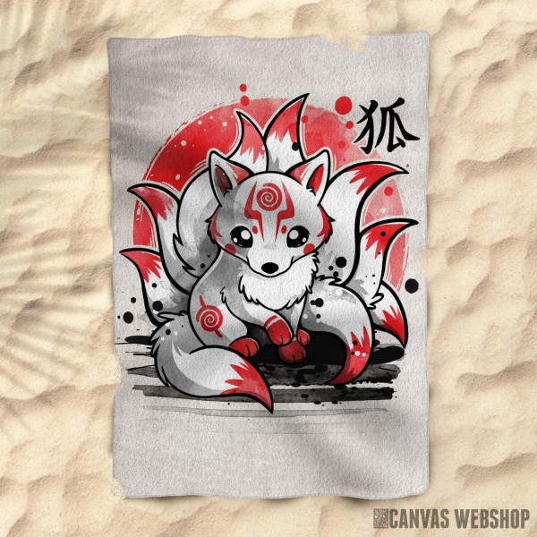 Peškir Nine tailed fox spirit