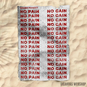 Peškir No Pain No Gain Peškir No Pain No Gain