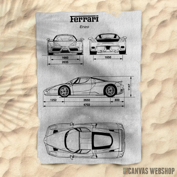 Peškir No065 Enzo Ferrari