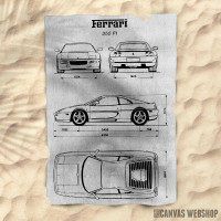 Peškir No067 Ferrari 355 F1