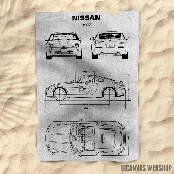 Peškir No181 Nissan 350Z