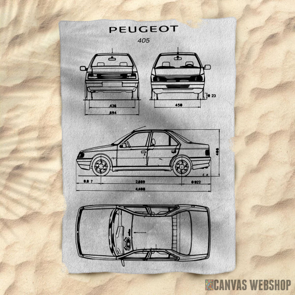 Peškir No196 Peugeot 405