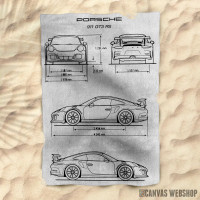 Peškir No201 Porsche 911 GT3 RS