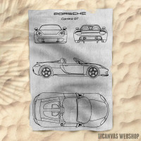 Peškir No202 Porsche Carrera GT