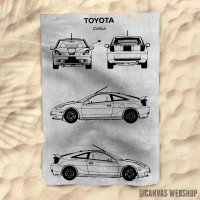 Peškir No233 Toyota Celica