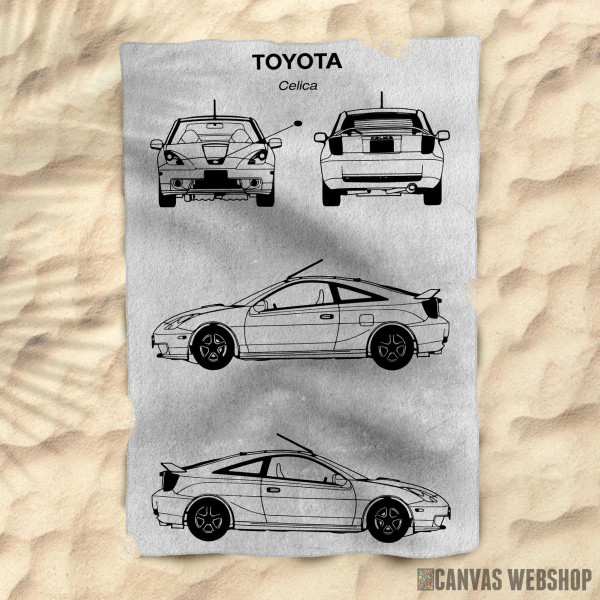 Peškir No233 Toyota Celica