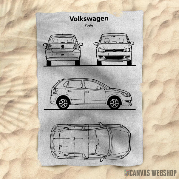 Peškir No253 Volkswagen Polo