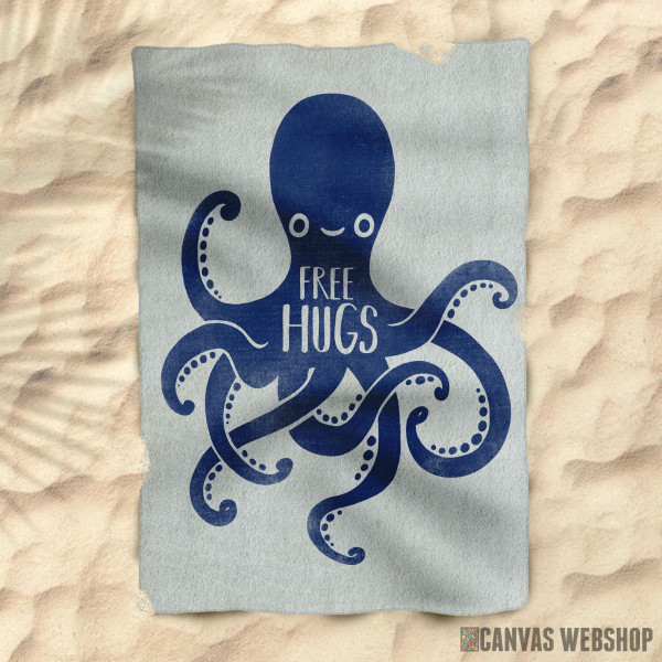 Peškir Octopus free hugs