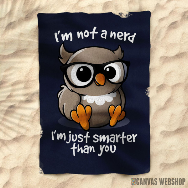 Peškir Owl nerd