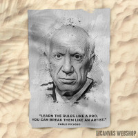 Peškir Pablo Picasso citat
