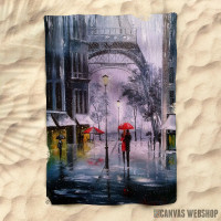 Peškir Pariz prvi sneg