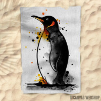 Peškir Penguin watercolor