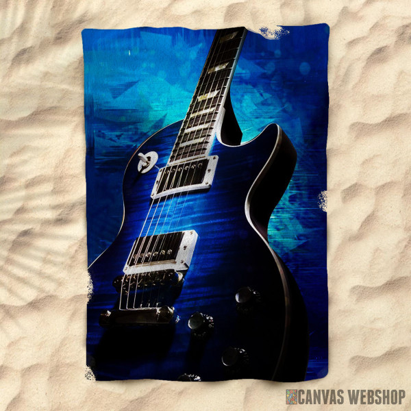 Peškir Plava električna gitara Peškir Plava električna gitara