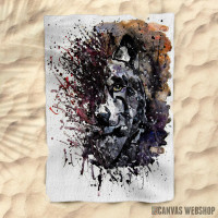 Peškir Predator watercolor