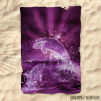 Peškir Purple dolphins Peškir Purple dolphins