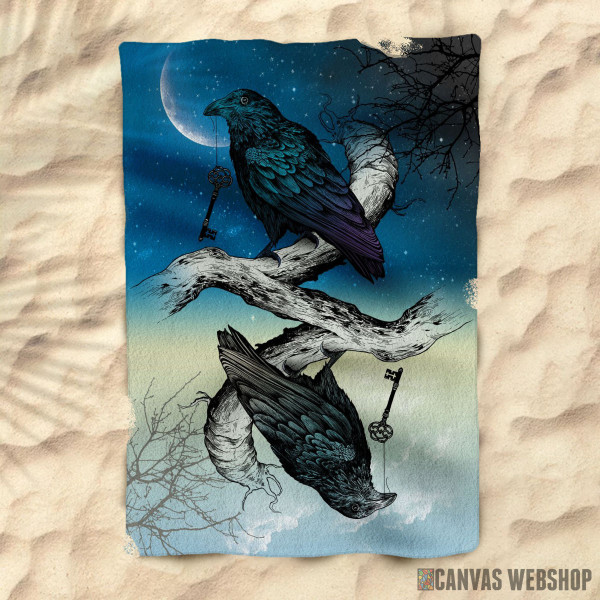 Peškir Raven Night Day Peškir Raven Night Day