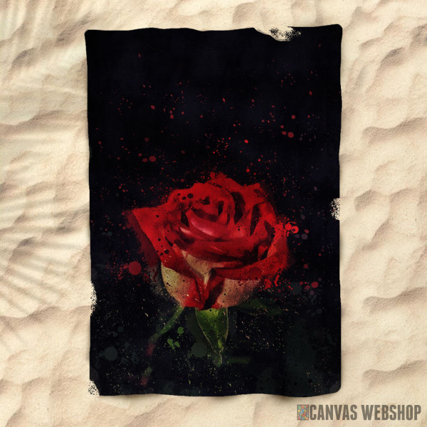 Peškir Red Bloom