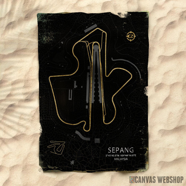 Peškir SEPANG MALAYSIA F1 staza Peškir SEPANG MALAYSIA F1 staza