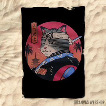 Peškir Samurai Cat