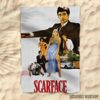 Peškir Scarface Movie Poster