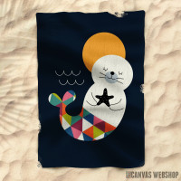 Peškir Seals Mermaid