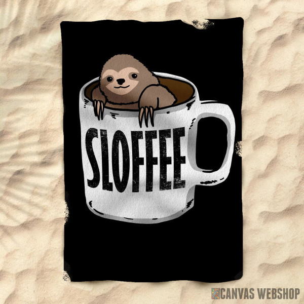 Peškir Sloth Coffee Sloffee Peškir Sloth Coffee Sloffee