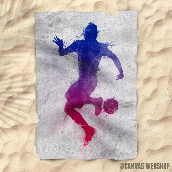Peškir Soccer player painted 2 Peškir Soccer player painted 2